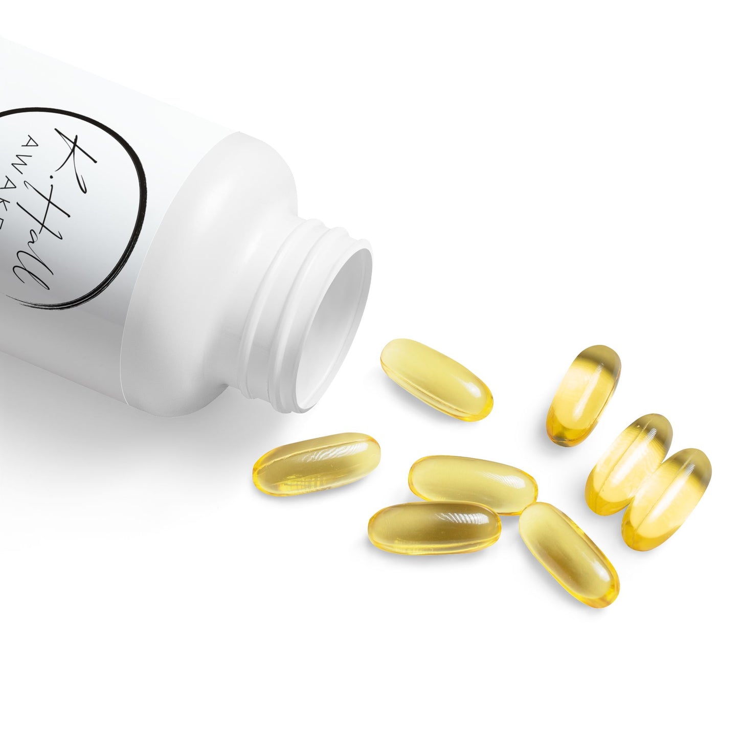 K. Hall Awaken Omega 3 Fish Oil Supplement (60 Softgels)