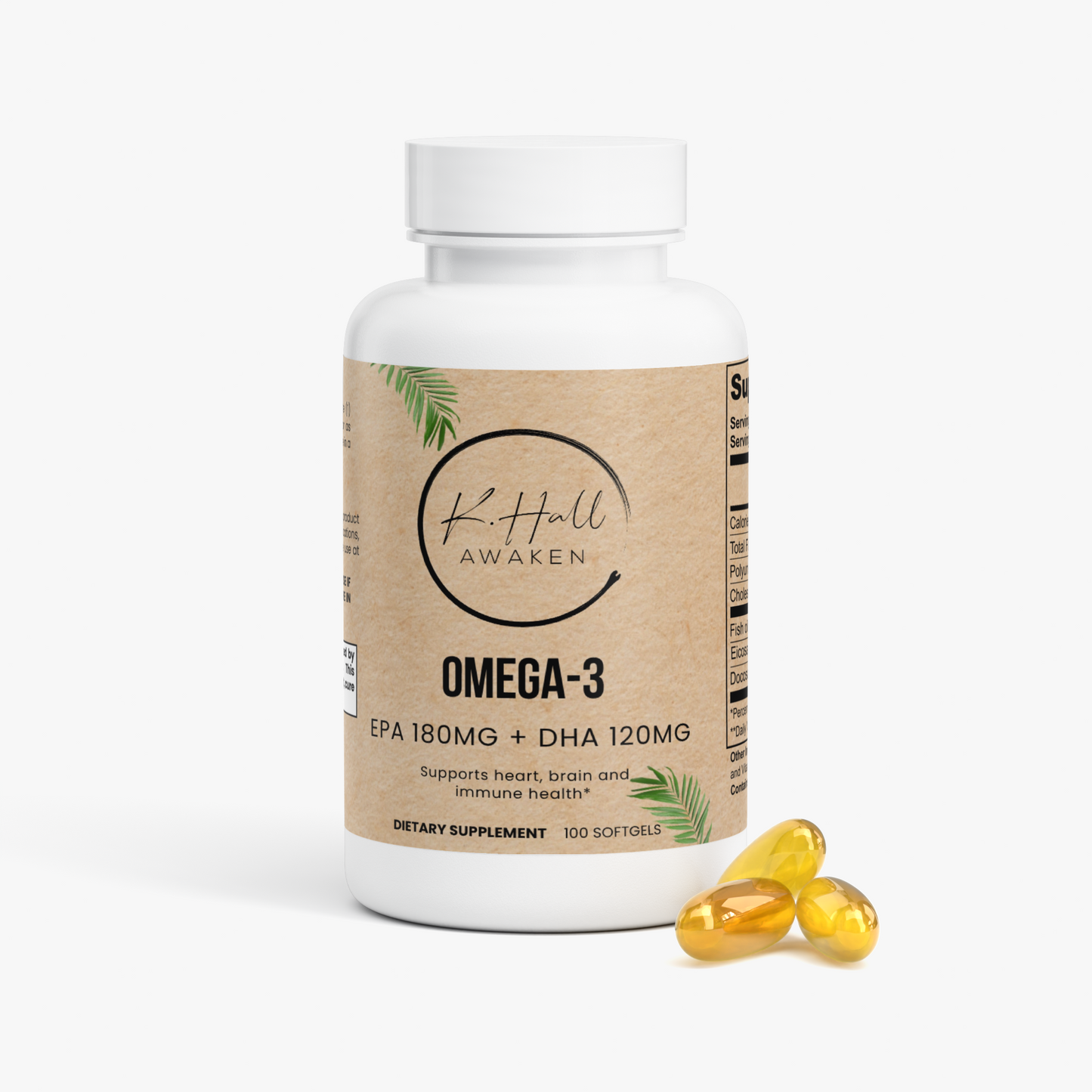 Omega-3 EPA 180mg + DHA 120mg