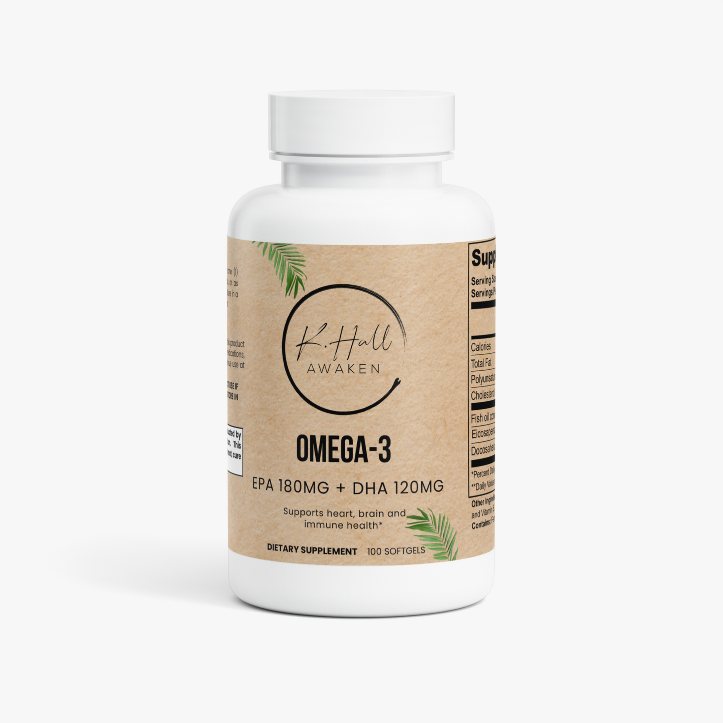 Omega-3 EPA 180mg + DHA 120mg