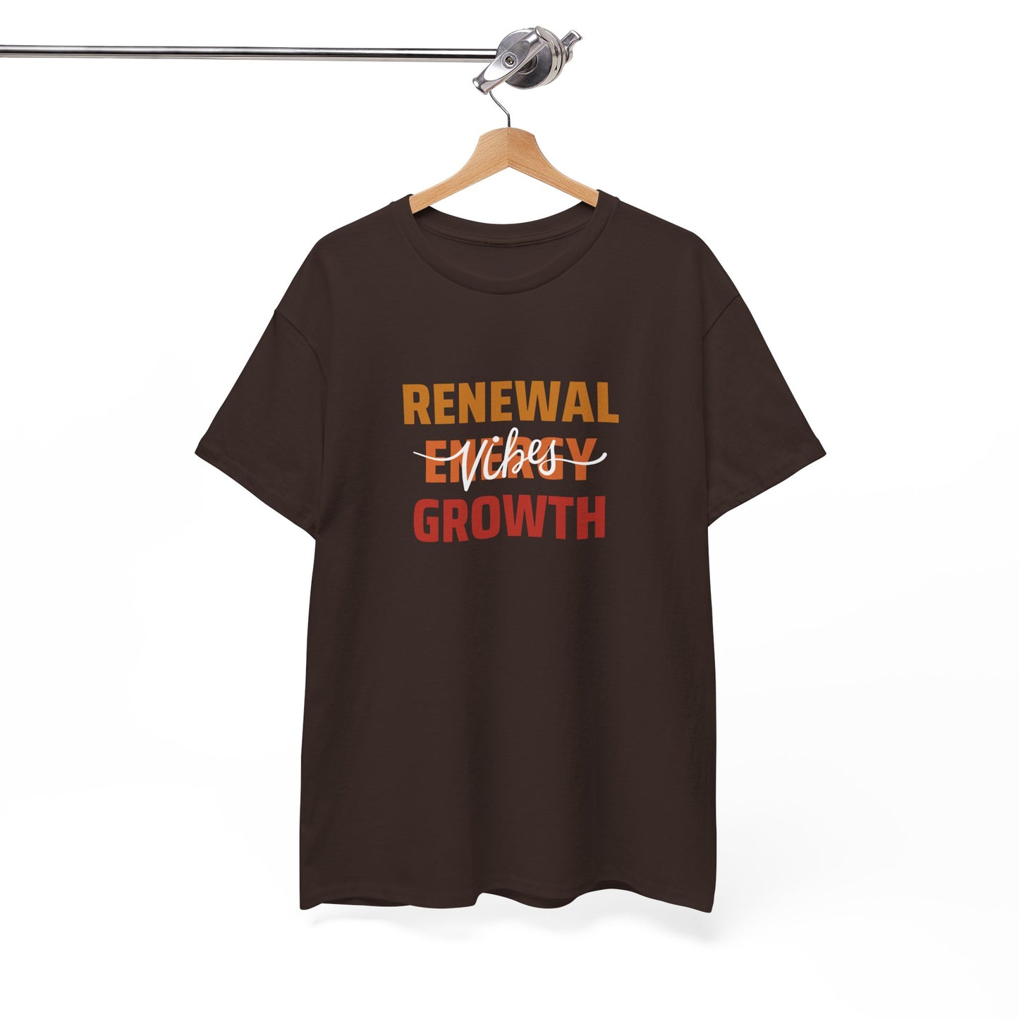 Renewable Energy Vibes Growth T-Shirt — Inspirational Faith & Recovery Tee