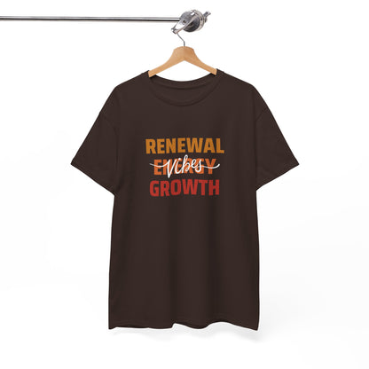 Renewable Energy Vibes Growth T-Shirt — Inspirational Faith & Recovery Tee