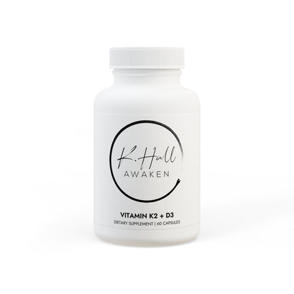 K. Hall Awaken Vitamin K2 + D3 Supplement (60 Capsules)