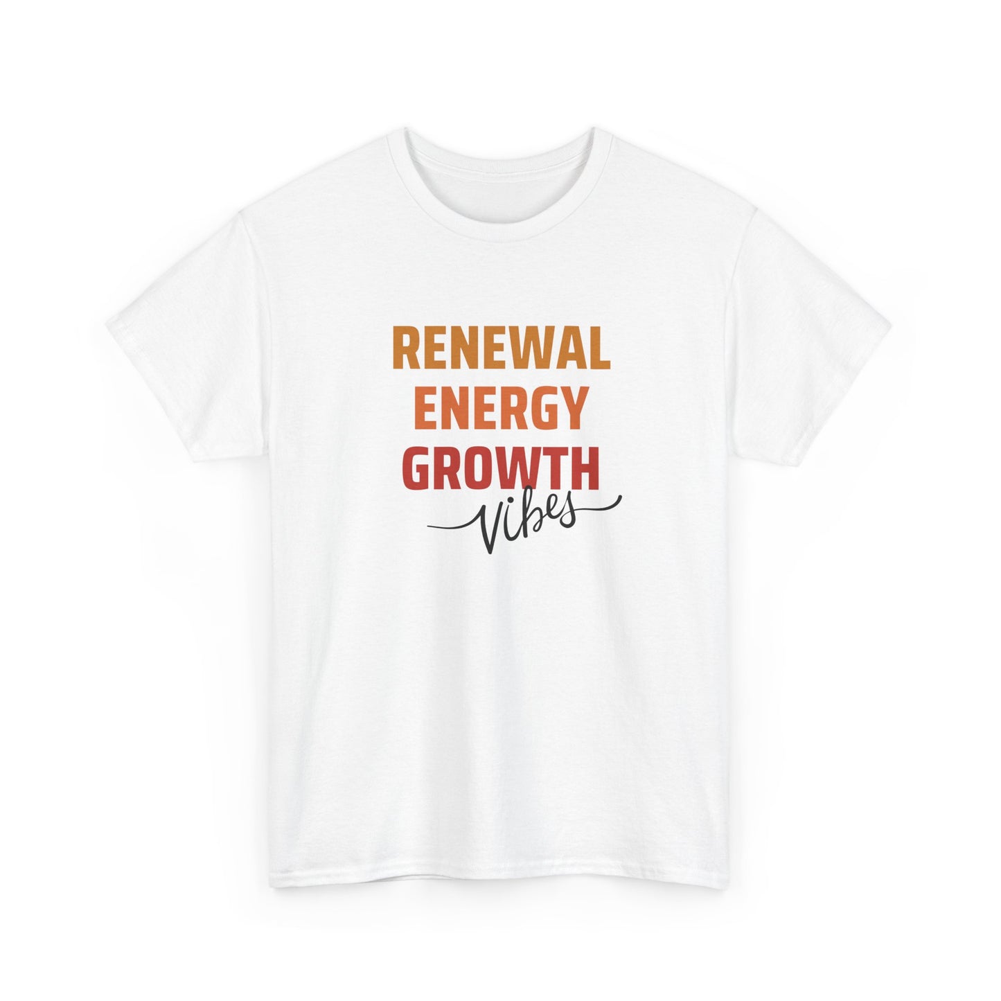 Renewable Energy Vibes Growth Tee