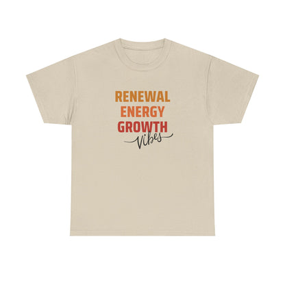Renewable Energy Vibes Growth Tee